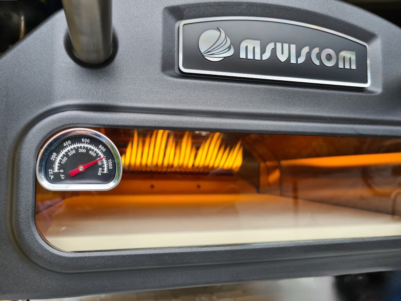 Plinska peč za pico (uporaba v državah DE, AT, CH za pritisk plina 50 mbar)