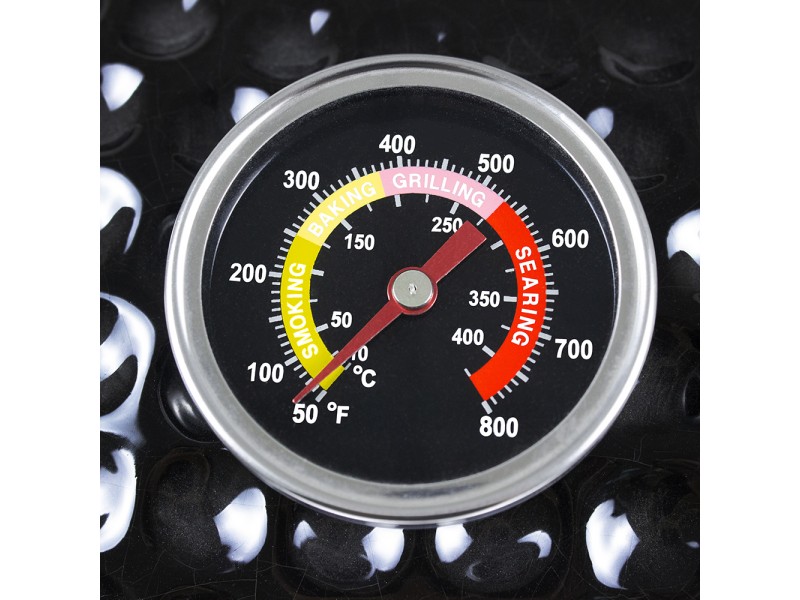  Kamado roštilj sa postoljem i pomoćnim stolićima