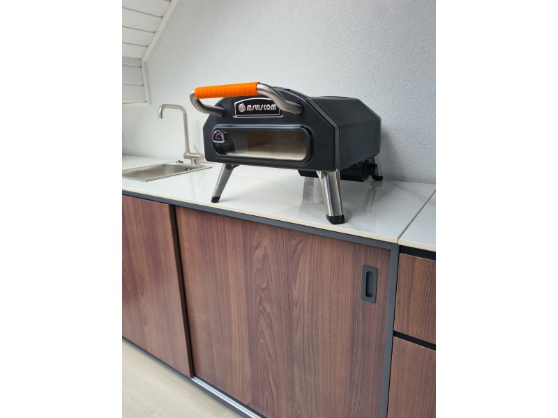 Plinska peč za pico (uporaba v državah DE, AT, CH za pritisk plina 50 mbar)