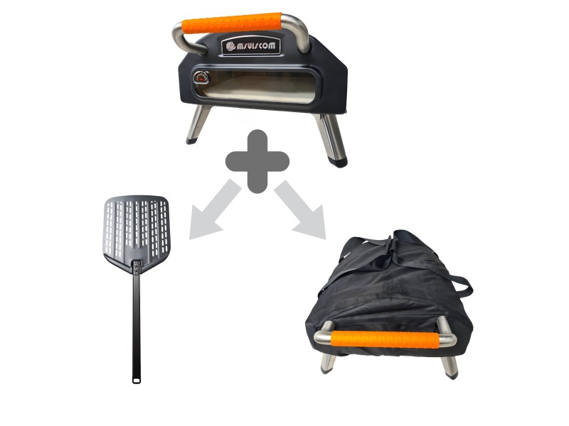 Plinska peč za pico (uporaba v državah DE, AT, CH za pritisk plina 50 mbar)