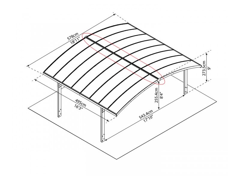 EZ Link - Carport Arizona Wave