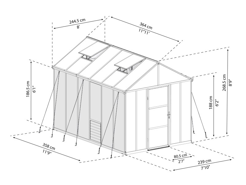 Glory 244,5 x 364 cm
