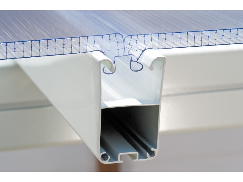 Feria - 3 x 3,07 m - bijela/transparent