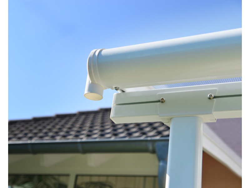 Sierra - 3 x 4,34 m - bijela/transparent