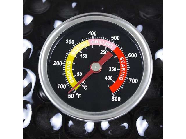  Kamado roštilj sa postoljem i pomoćnim stolićima