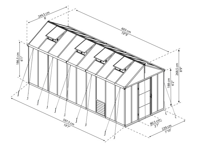Glory 244,5 x 603 cm