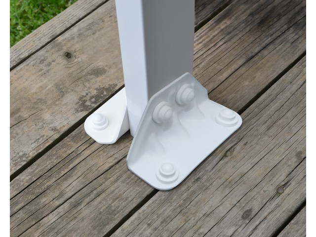 Feria - 3 x 3,07 m - bijela/transparent