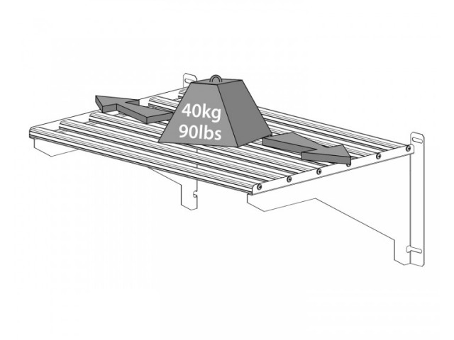 Aluminium Schwerlastregal
