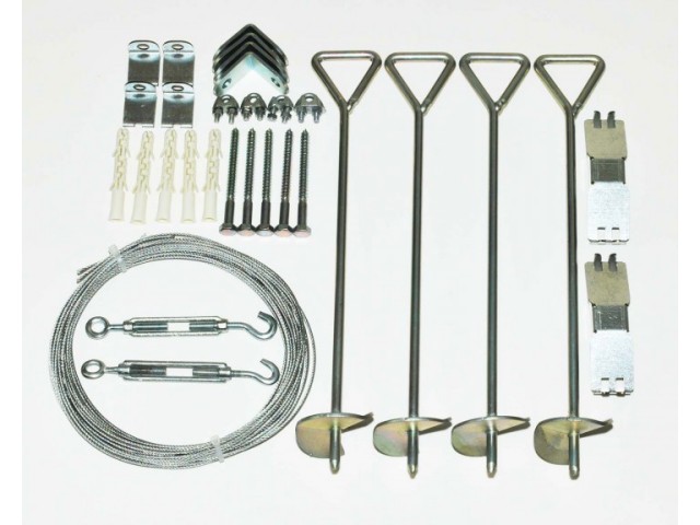Verankerungs-Set für Gewächshaus Hybrid